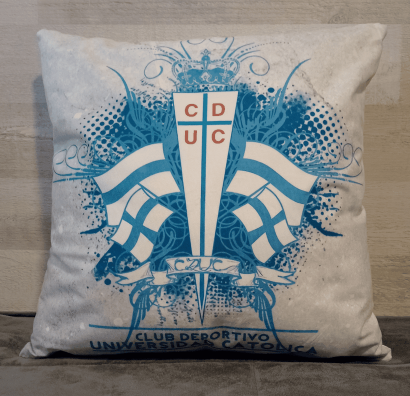 Cojín Felpa 45x45 cm Cruzados Extra Suave UC-2