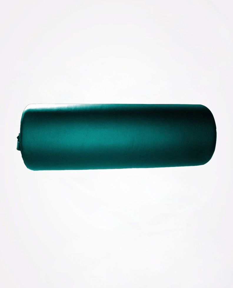 Cojín Cilindro Verde Azulado