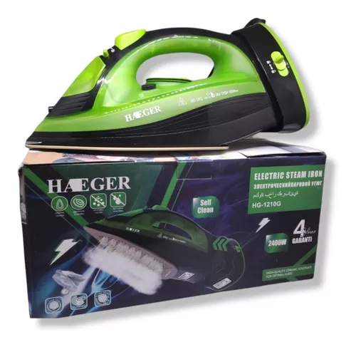 Plancha De Ropa A Vapor Verde-2