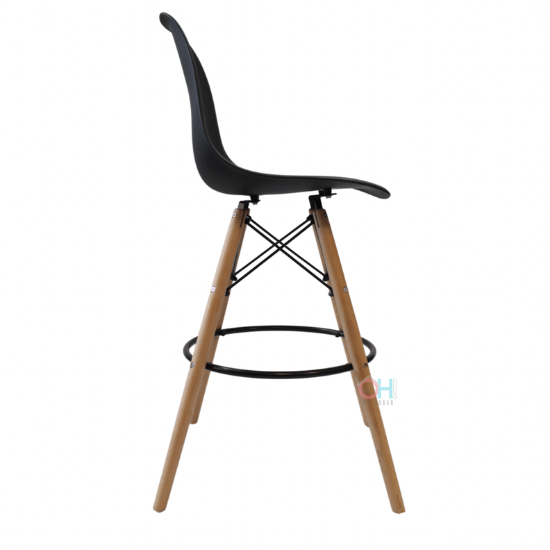 Taburete Eames Negro-5
