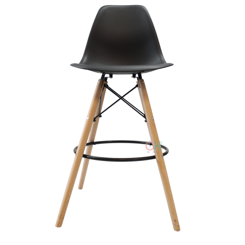 Taburete Eames Negro-1