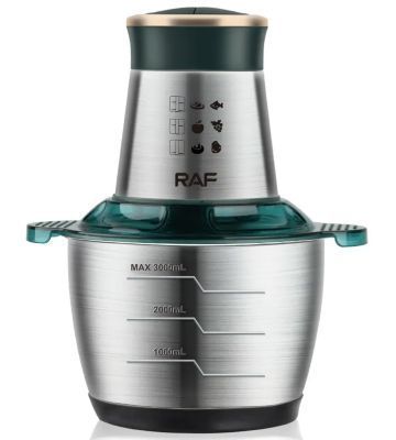 Procesador De Alimentos Eléctrico De Acero Inoxidable De 3L RAF-0