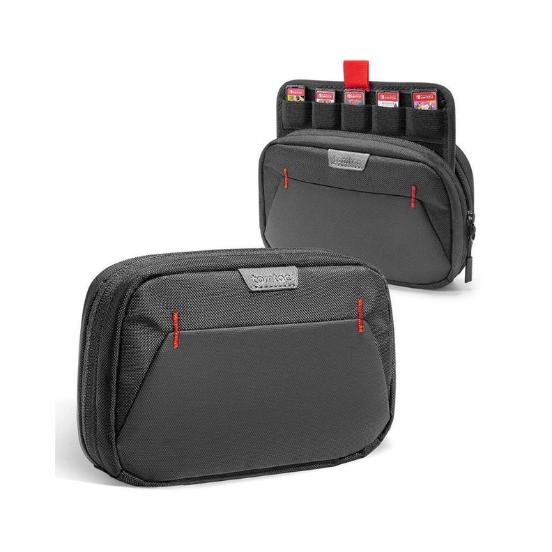 Tomtoc Estuche de Almacenamiento para Juegos de Nintendo Switch /Oled /Lite - Negro-1
