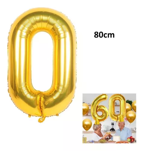 Globos De Numero Globo Forma De Numero Grande Globo 80cm 0a9-1