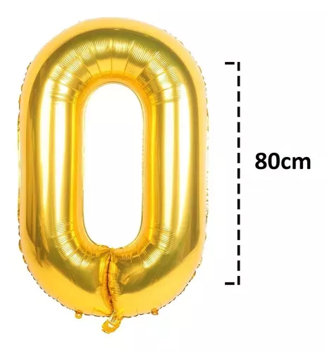 Globos De Numero Globo Forma De Numero Grande Globo 80cm 0a9-3