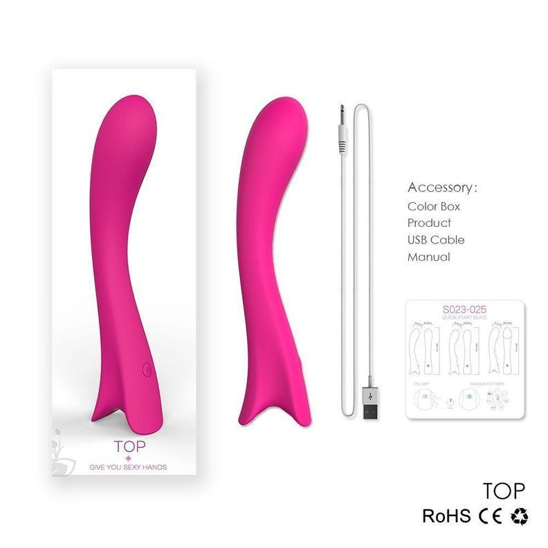 Dildo Vibrador Realista Top Potente Silencioso-5