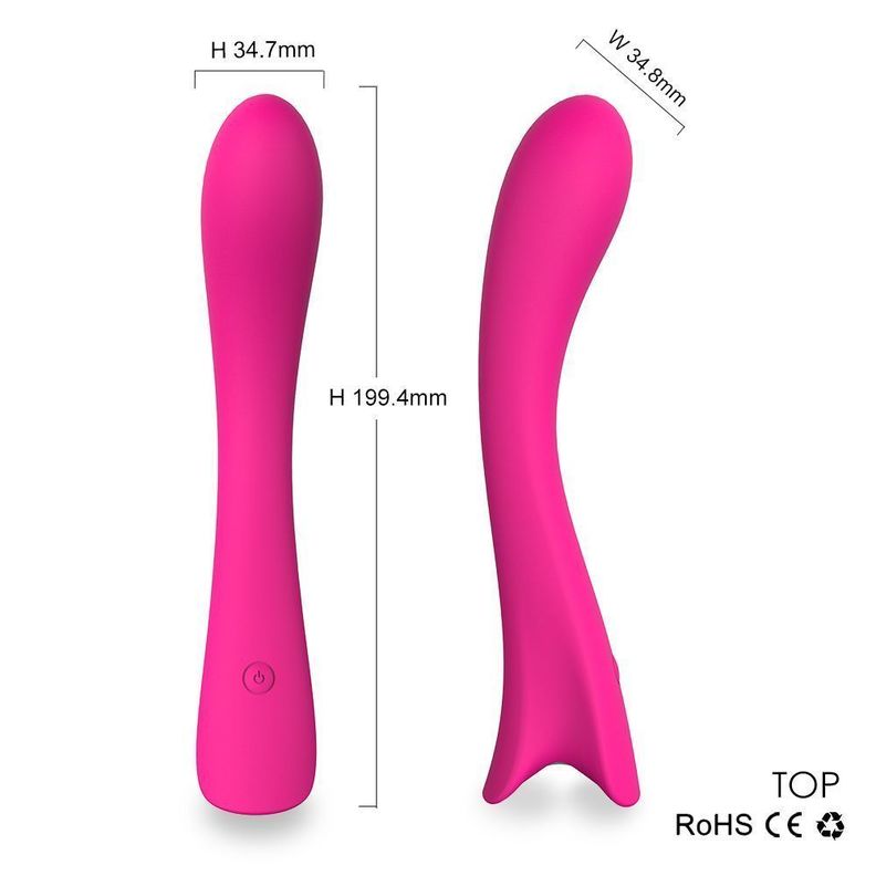 Dildo Vibrador Realista Top Potente Silencioso-2