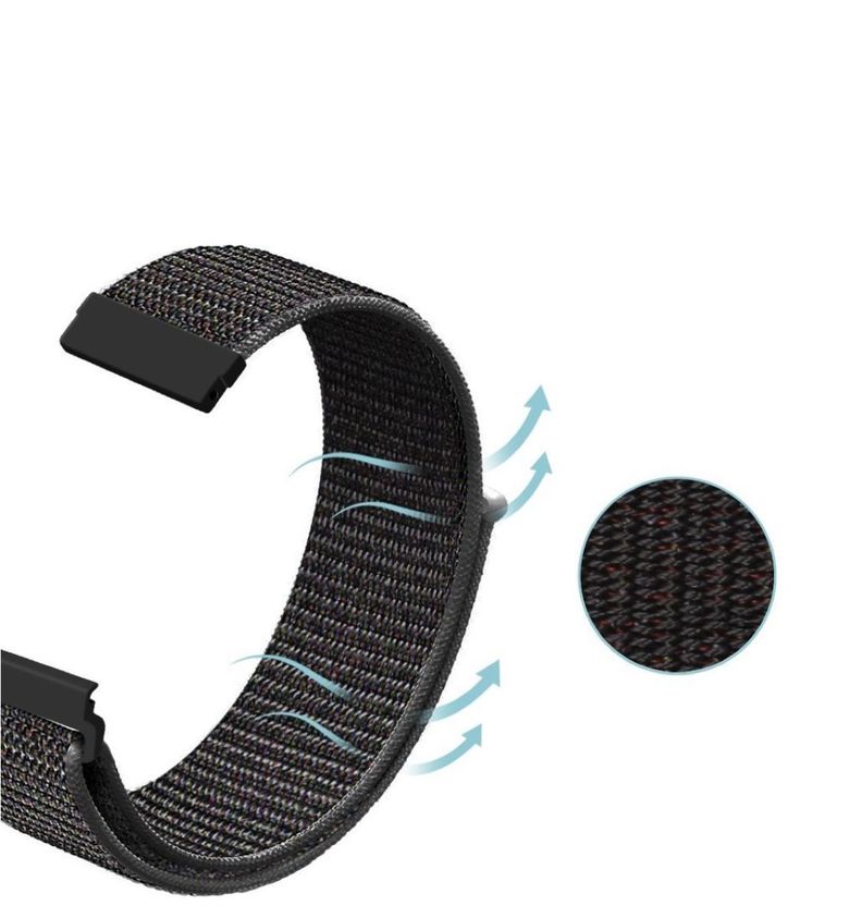 Correa Nylon Compatible Huawei Gt-gt2-gt3 46mm 22mm Rosado-3