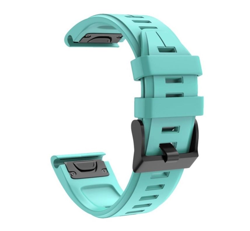 Correa Compatible Garmin Fenix 6x 6x Pro 5x 5x Plus 3hr 26mm Menta-0