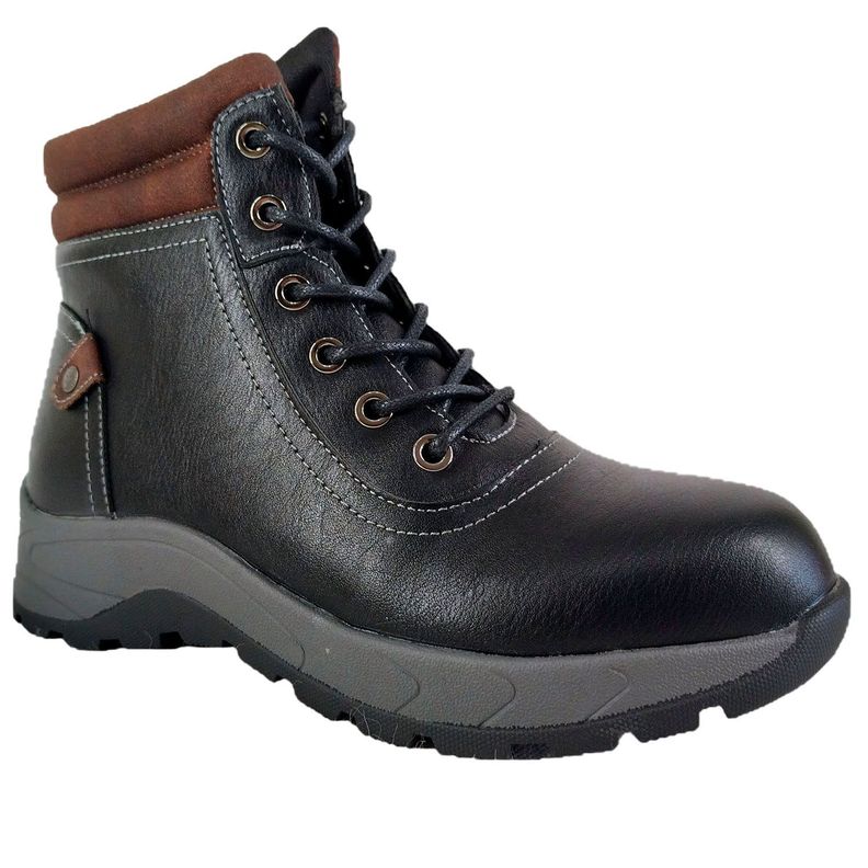 Botin casual Taco bajo de Mujer 2207 Negro-1