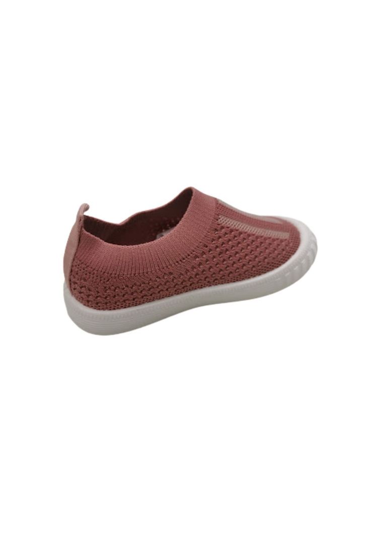 Zapatillas Urbanas Rosadas Sin Cordones-1