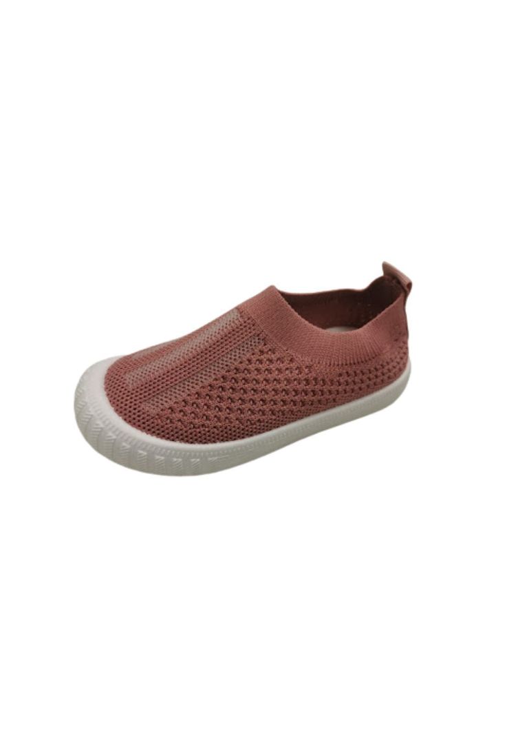 Zapatillas Urbanas Rosadas Sin Cordones-0