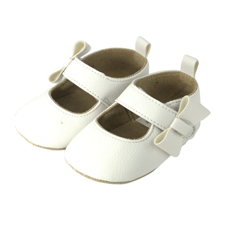 Zapatos White Bow para Bebé Pumucki-0