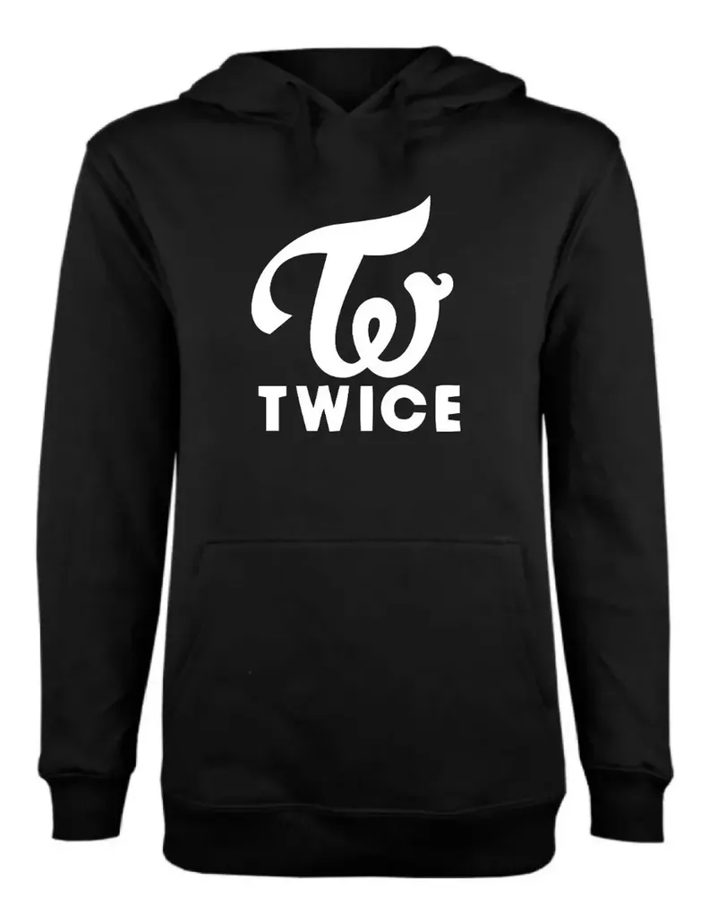 poleron estampado diseño twice algodón-0