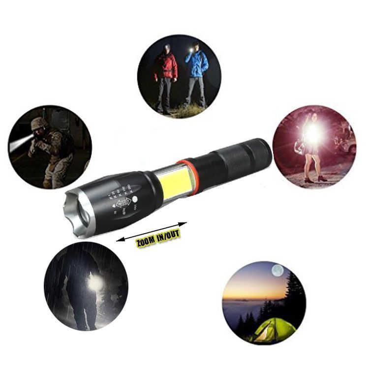 Linterna Led Para Camping Con Lámpara Led-2