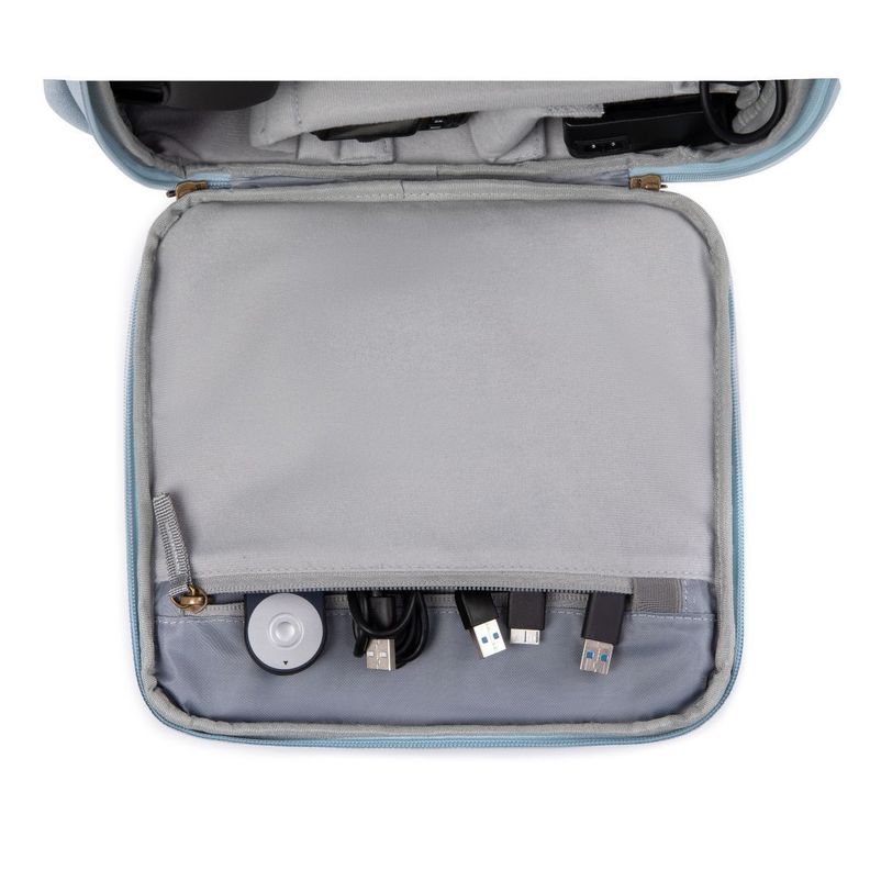 Bagsmart Mochila para camara y notebook de 15" - Azul-4