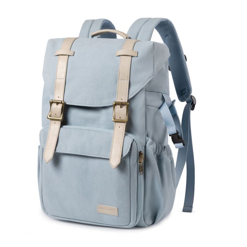 Bagsmart Mochila para camara y notebook de 15" - Azul-0