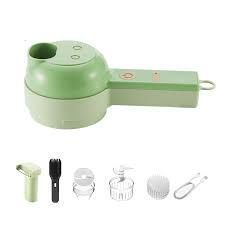 Picador Cortador De Verduras Eléctrico 4 en 1 USB-3
