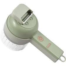 Picador Cortador De Verduras Eléctrico 4 en 1 USB-1