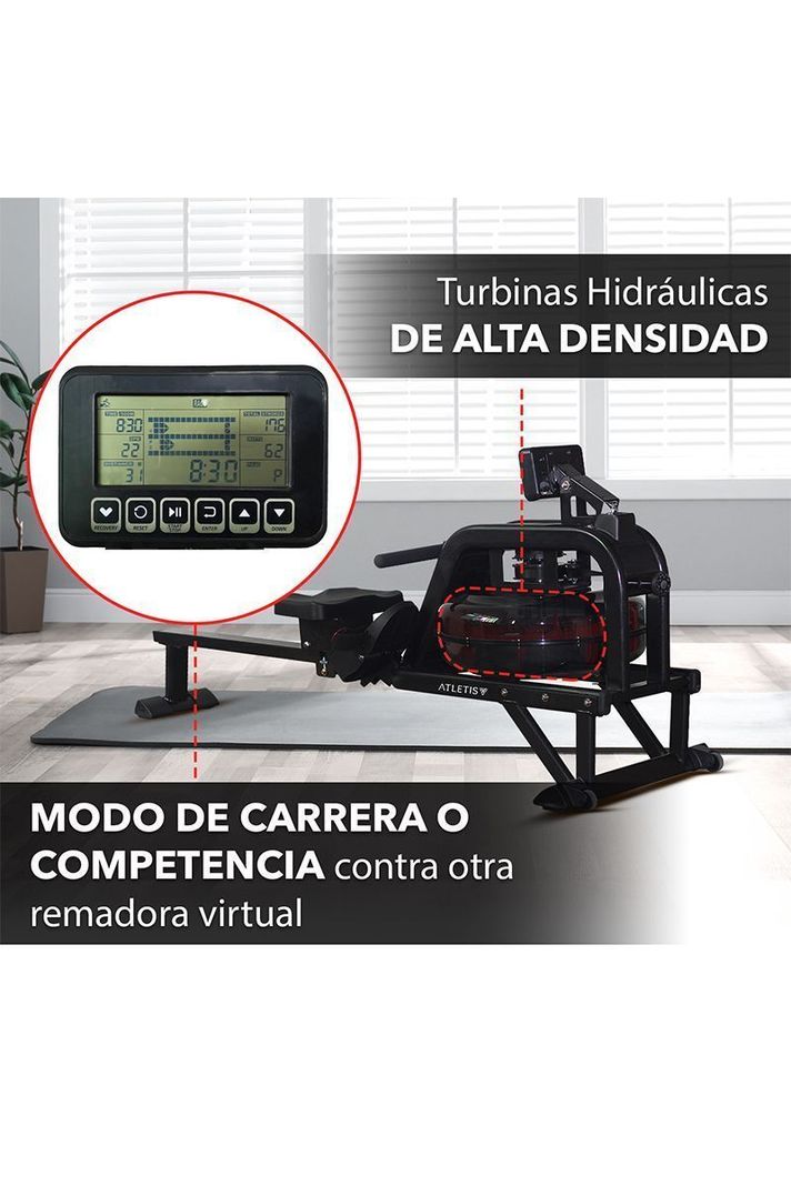 Remadora de Agua Atletis Max A302 Negro-4