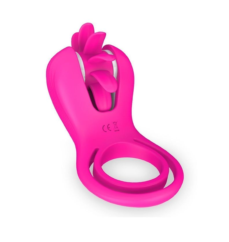 Wind Anillo Doble Para Pene Estimulador Clítoris Giratorio-0