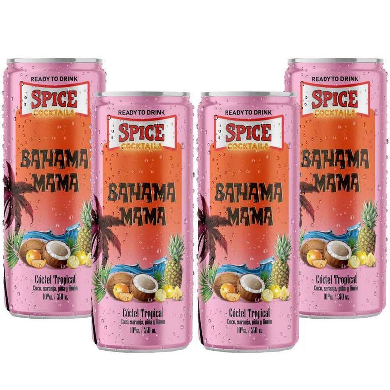 Pack Spice Bahama Mama 4 unidades lata-0