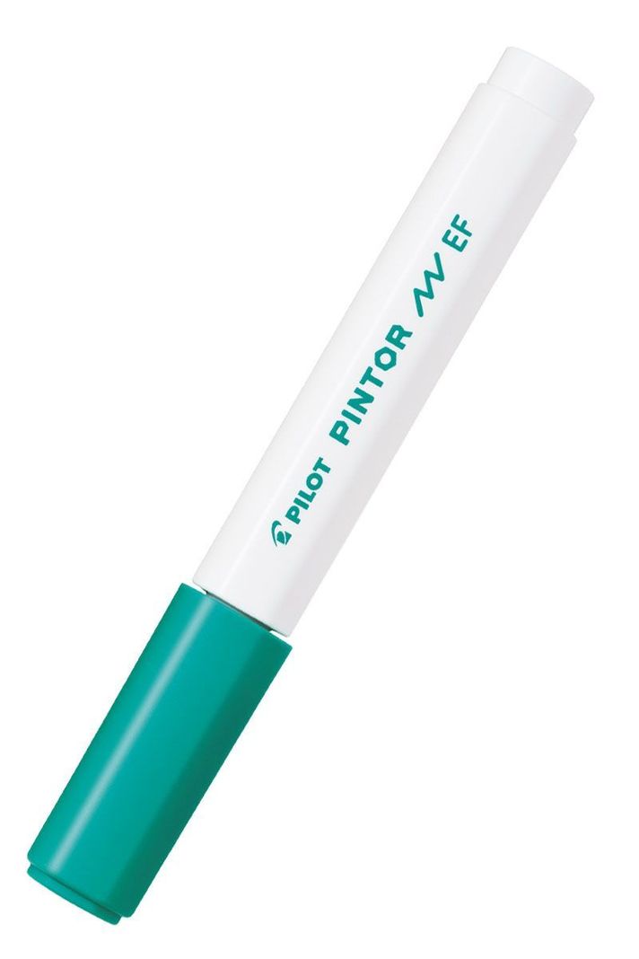 MARCADOR PINTOR EXTRA FINO VERDE-0