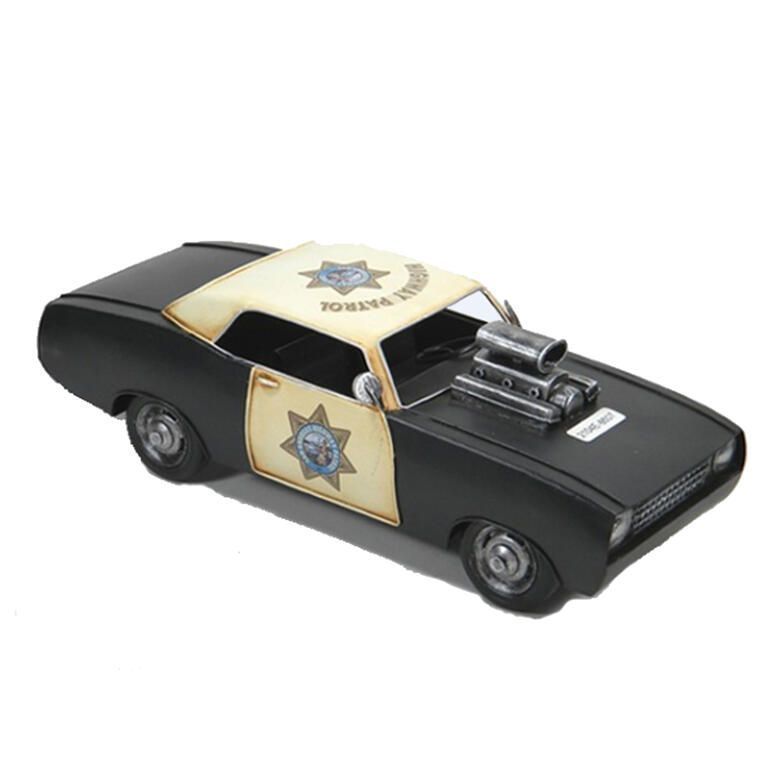 Auto Policia vintage Unico Diseno 1