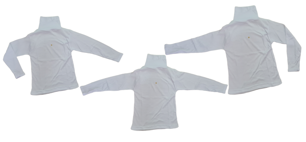 Pack 3 Beatle Blancos Niño 100% Algodon-4