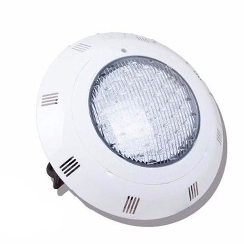 Foco LED Piscina RGB Con Control Remoto Gris 18W/12V + Fuente De Poder 5Amp-2