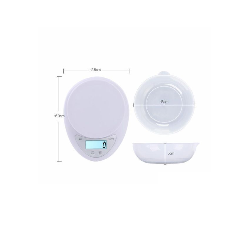 Pesa Balanza de Cocina Electronica 5Kg Dblue-2