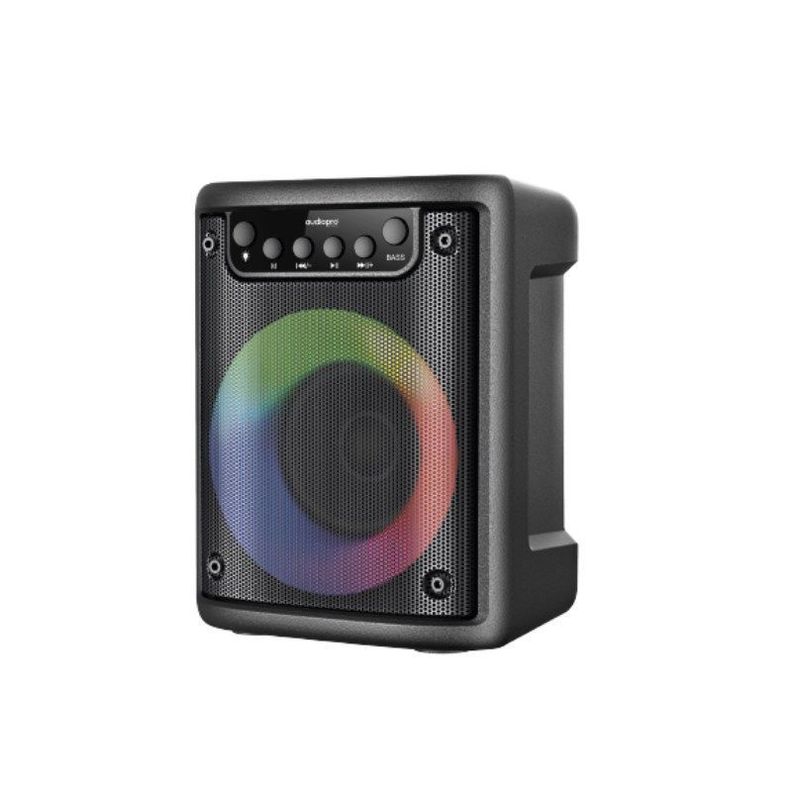 Parlante Bluetooth Inalámbrico Radio FM Luz LED Karaoke-0