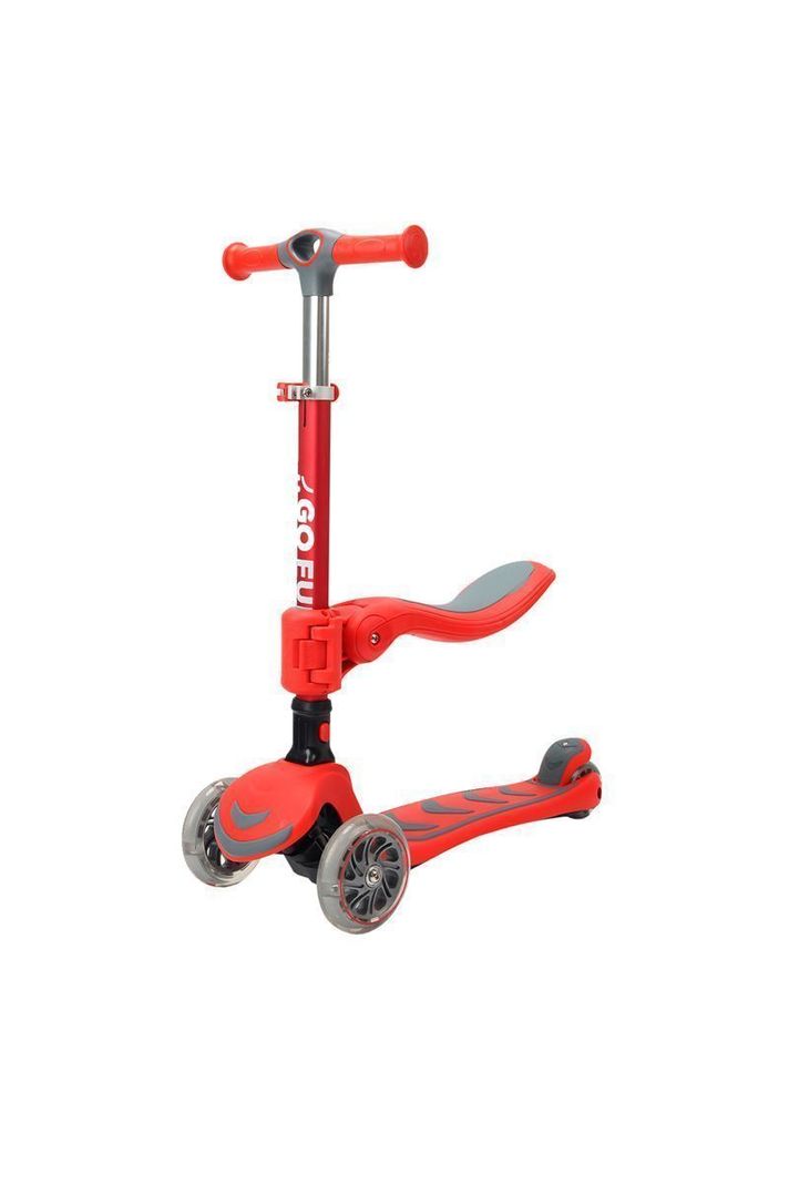 Scooter infantil 2N1 GOFUN rojo-0