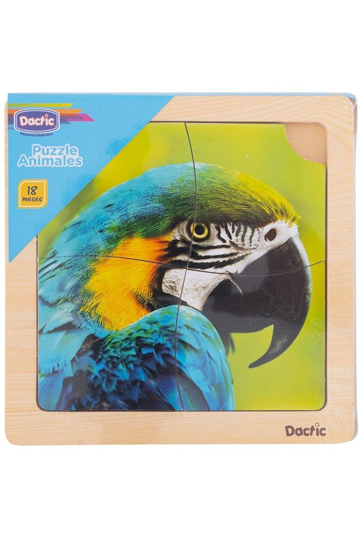 PUZZLE LORO DE MADERA-0