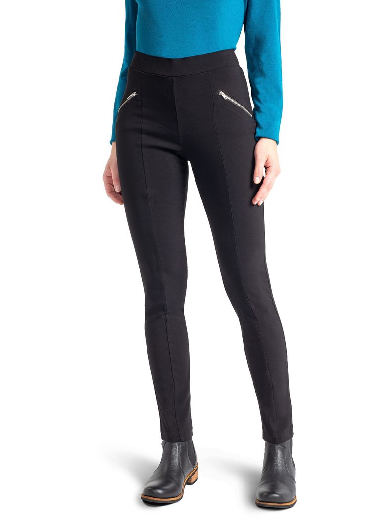 LEGGING VISCOSA NEGRO CAFFARENA-0