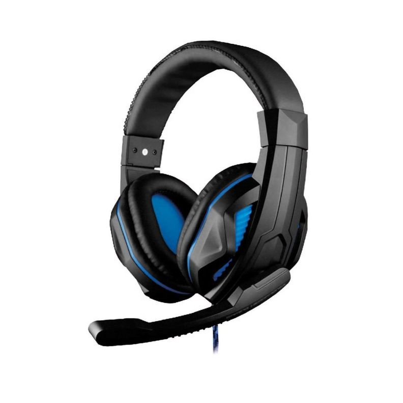 Audífono Gamer Para PS4 Xbox PC Con Microfono Azul Audiopro-0