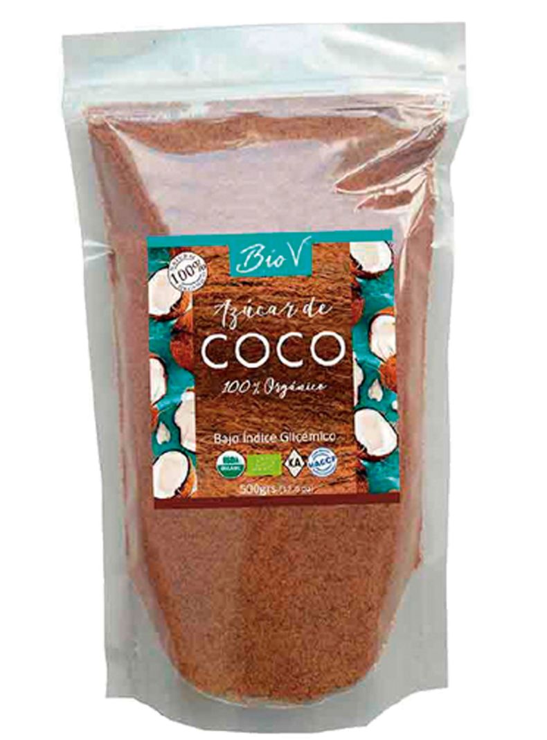 Azúcar de Coco 500gr, Orgánica y libre de gluten-0