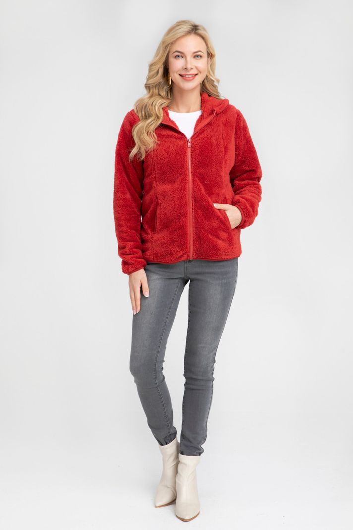 Polar con Gorro Casual-3