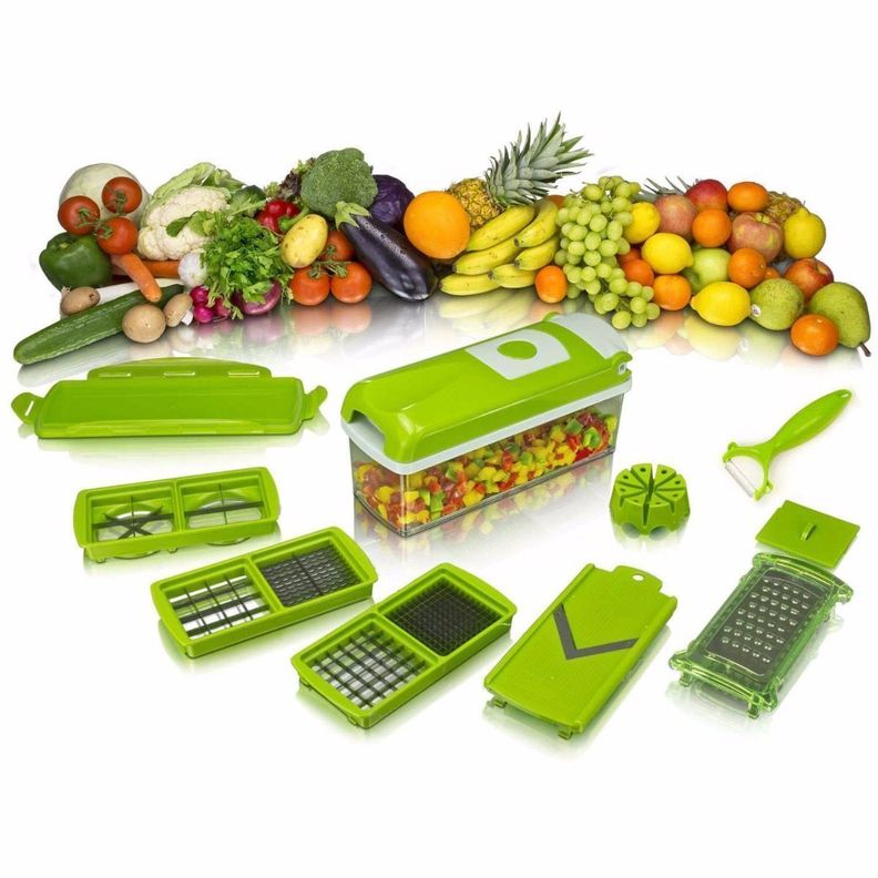 Picador Rallador De Verduras Frutas-0