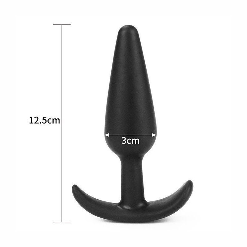 Plug Anal de Silicona Talla L-1
