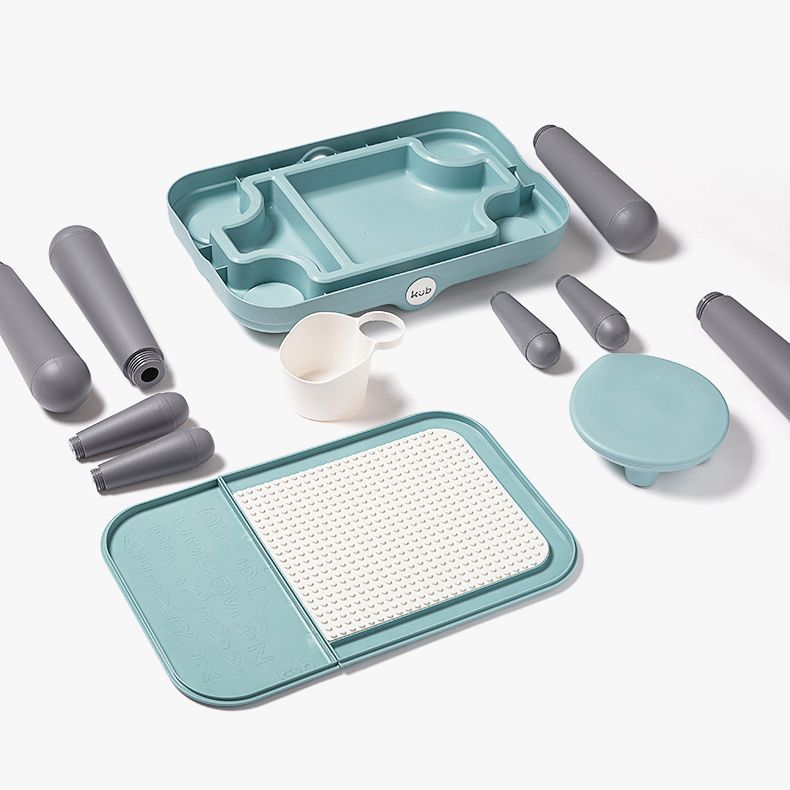 Mesa de Actividades con Tabla para Bloques de construcción-5
