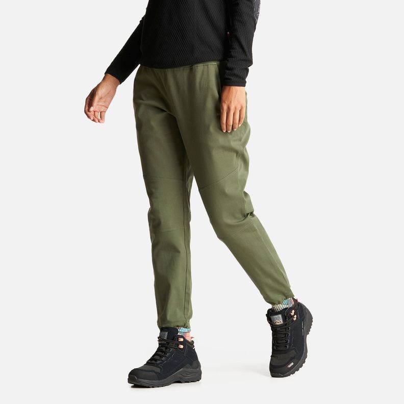 Pantalon Mujer Versatiro Verde Militar Haka Honu-2