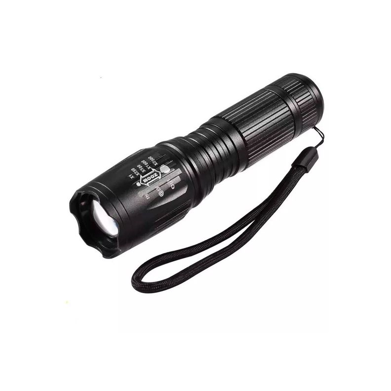 Linterna Tactica Led Impermeable Recargable -0