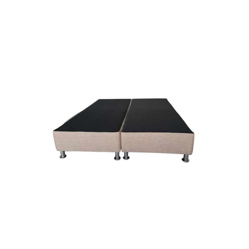 Base Americana 2P dividida Beige Lino Pmetal-1
