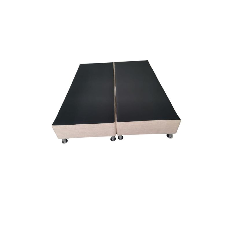 Base Americana 2P dividida Beige Lino Pmetal-2