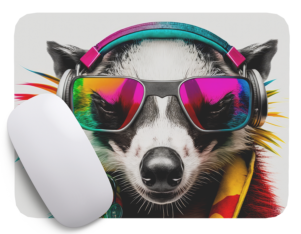 Mouse Pad Perro  Arte de animales - 17cm X 21cm D65-1