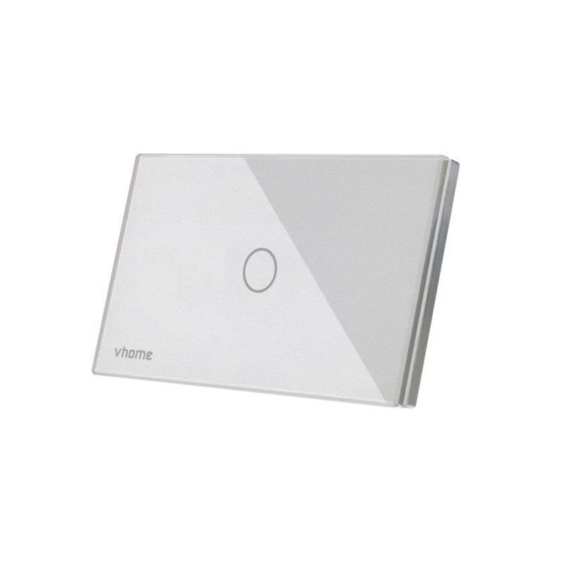 Interruptor Wifi RF Vhome Live LN Touch 1 Canal Compatible Con Google Home y Alexa-0