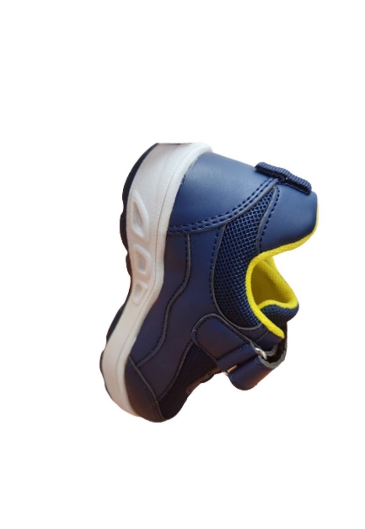 Zapatilla Deportiva Azul Amarillo Niño-3
