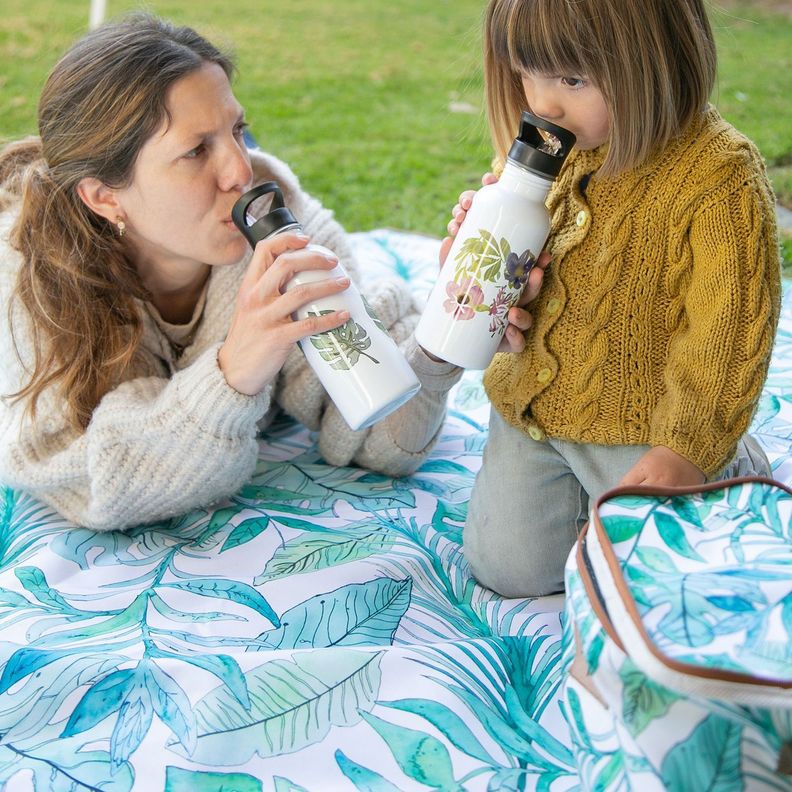 Manta de picnic anti manchas XL botánica Paper-Home-4