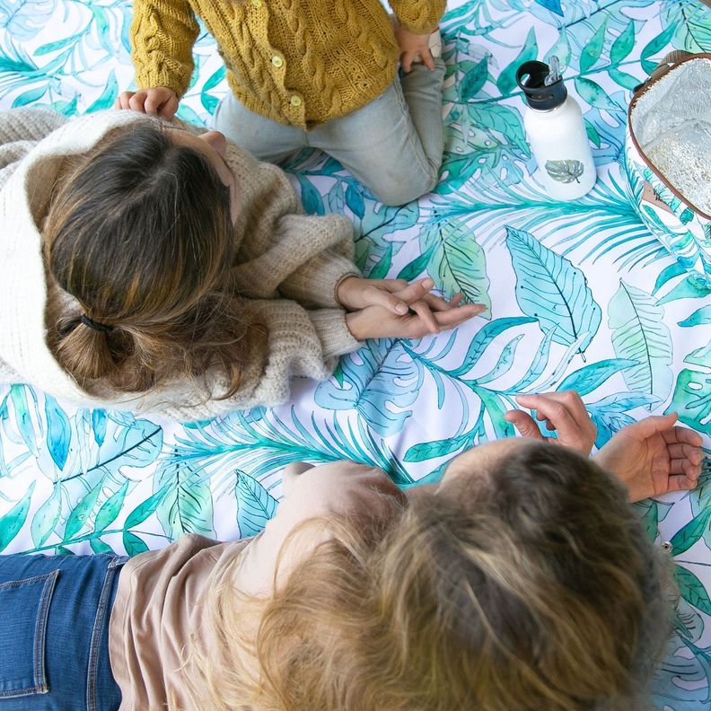 Manta de picnic anti manchas XL botánica Paper-Home-7